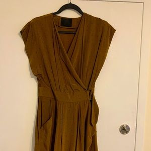No. 6 silk wrap dress